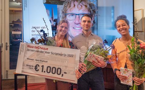 Jeroen van der Veer scriptieprijs 2022. De drie genomineerden