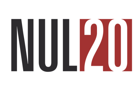 Logo NUL20 liggend