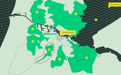 De Amsterdamse scheggen. Bron: Arcam