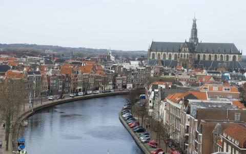 Haarlem Centrum met het Spaarne