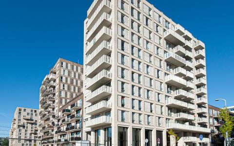 Amsterdam Nieuw-West - omgeving Osdorperplein. Foto Hans van Vliet