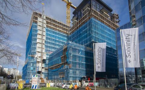 Amsterdam Zuidoost,  Hondsrugweg. Foto: Hans van der Vliet