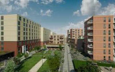 Tijdelijke woningbouw De Nieuwe Kern