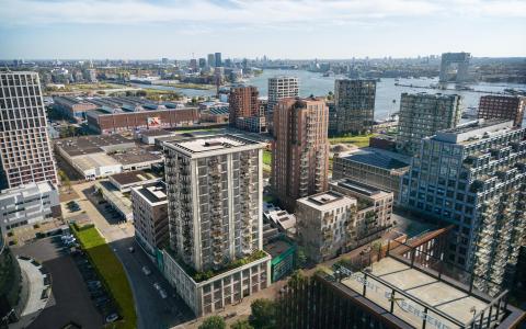 G&S& en VolkerWessels Vastgoed hebben koopovereenkomsten gesloten met CBRE en Woonstichting Lieven de Key voor de ontwikkeling van 220 woningen op de NDSM-werf in Amsterdam-Noord. 