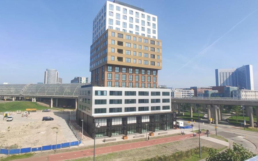 Woontoren Lycka van Eigen Haard in Sloterdijk.