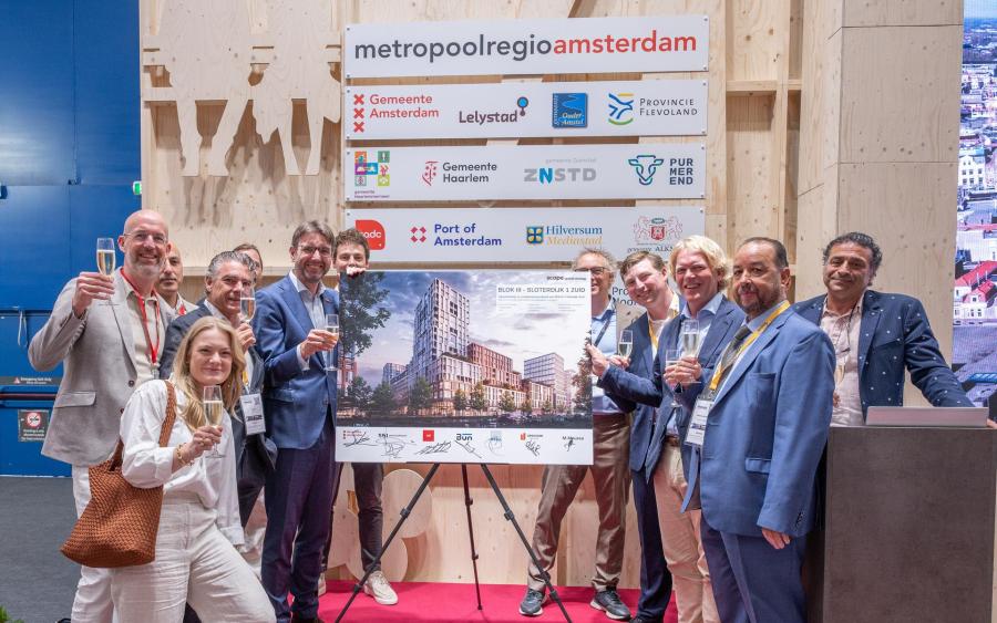 Amsterdam tekent voor 1.200 woningen in Sloterdijk