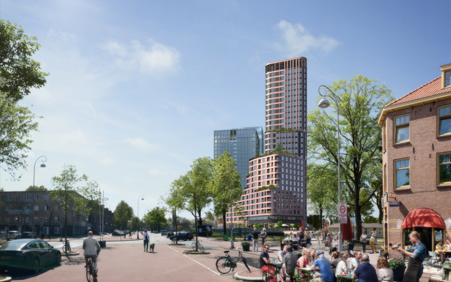 Beeld Brinktoren, Mecanoo Architecten - Delft
