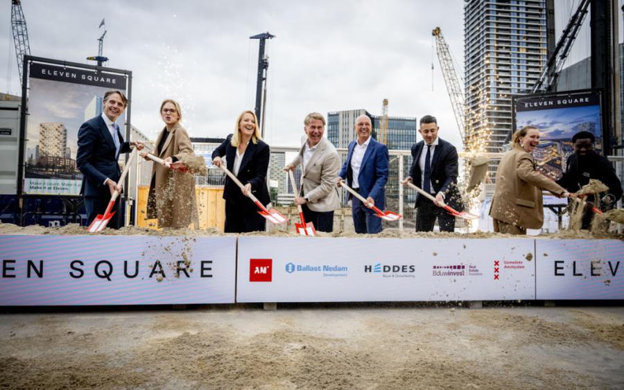 Bouw Eleven Square van start