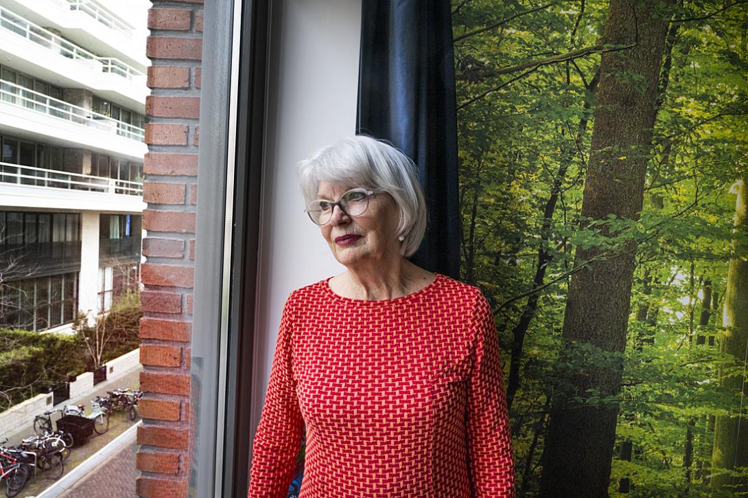 Marijke Janssen (70), woont sinds 2018 in een sociale huurwoning in Ella