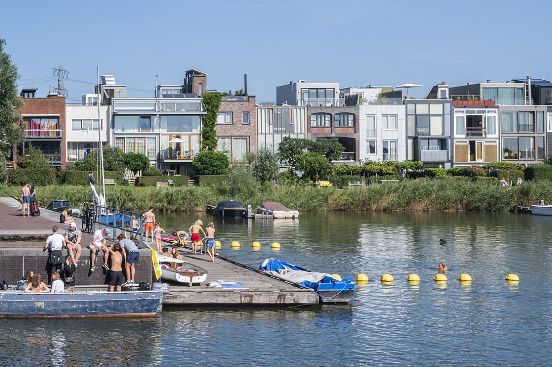 IJburg - zomer 2021- vanaf Hein de Haanbrug