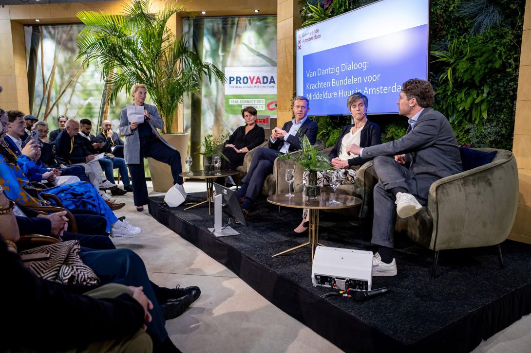 Debat over middenhuur in Amsterdam