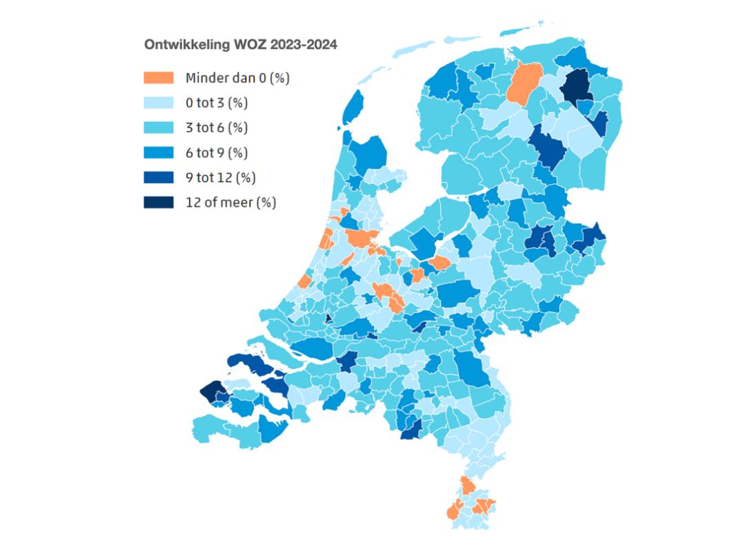 Ontwikkeling WOZ 2023-2024