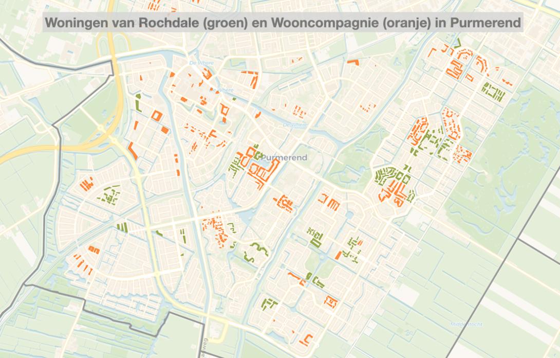 Bezit Rochdale en Wooncompagnie in Purmerend