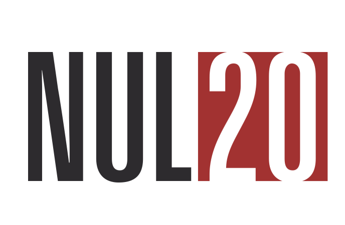 Logo NUL20 liggend