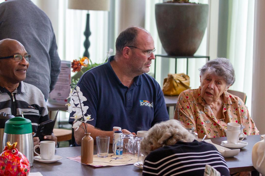 Lang Leven Thuisflat Statenjachtstraat - bewoners en medewerker van DOCK