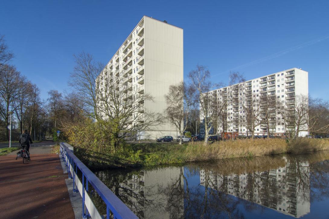 Amsterdam Noord - Jisperveldstraat (grens met Markengouw). Foto: Hans van der Vliet