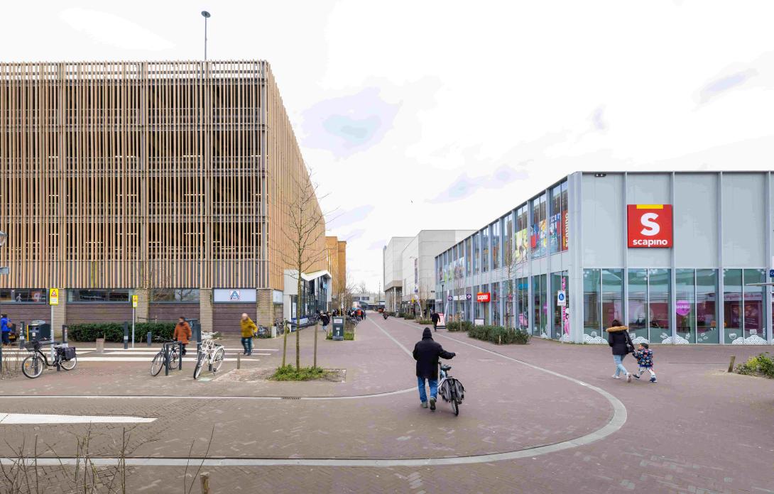 In Centrum Schalkwijk komen er tot 2030 minstens 6.000 woningen bij. Foto: Jurriaan Hoefsmit 