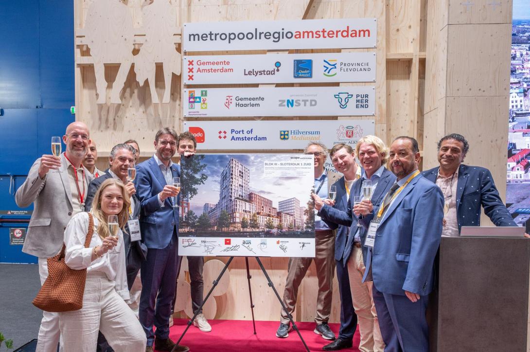 Amsterdam tekent voor 1.200 woningen in Sloterdijk