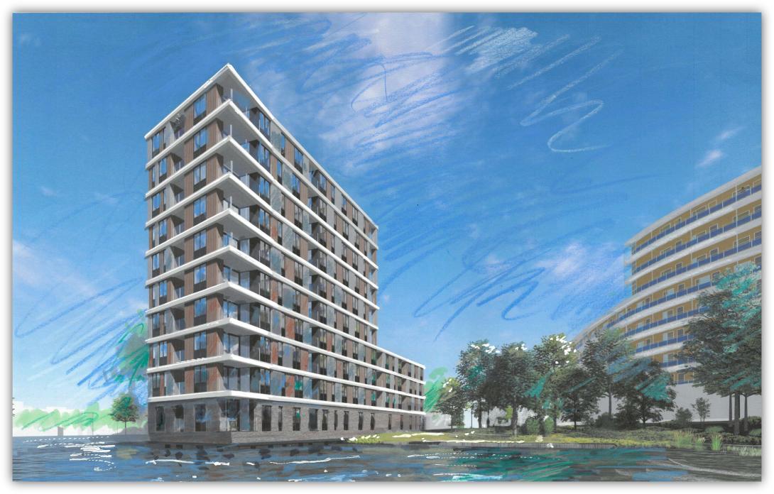 Impressie nieuwbouw Badhuisweg. Bron: Rochdale