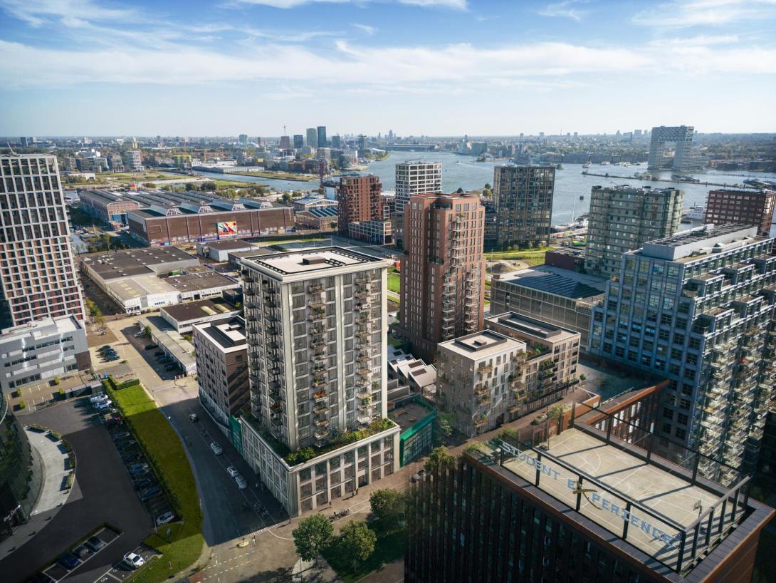 G&S& en VolkerWessels Vastgoed hebben koopovereenkomsten gesloten met CBRE en Woonstichting Lieven de Key voor de ontwikkeling van 220 woningen op de NDSM-werf in Amsterdam-Noord. 
