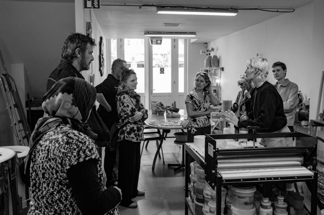 Veel belangstelling van buurtbewoners bij een open dag van Lutmaak.